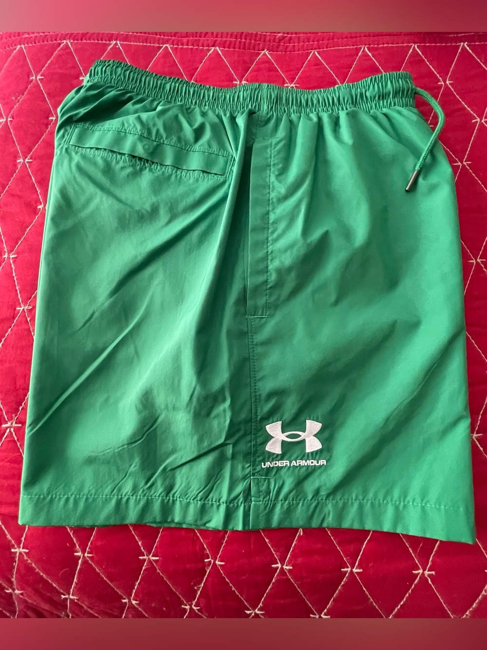 Under Armour Athletic Shorts - Emerald Green.  Mens:  Small.